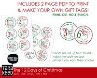 Download 12 Days Of Christmas Christmas Svg Files For Crafters 114914 Cut Files Design Bundles