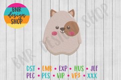 Puppy Machine Embroidery Design, Dog Embroidery Product Image 1