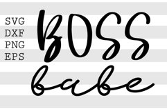 Boss babe SVG Product Image 1