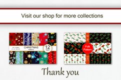 Christmas abstract patterns, digital paper, 12"x12" Product Image 4