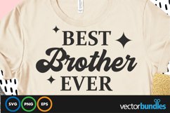 Best brother ever quote svg Product Image 1