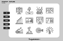 Startup - Outline | Icons Product Image 1