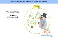 Christmas Ball Design ITH Ornament Product Image 2