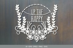 Up The Happy Papercut Product Image 1