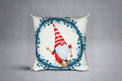 Watercolor Scandinavian Gnome, Christmas clipart Product Image 6