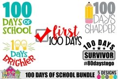 100 Days of School SVG Bundle | SVG Files Product Image 1