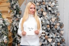 Card mockup Christmas mockup product mockup holiday mockup Card template Xmas mockup template