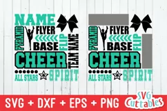 Cheer SVG | Cheer All-stars Subway Art | Shirt Design Product Image 1