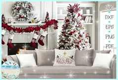 Have A Holly Jolly Christmas Quote SVG Dxf Eps Png PDF Product Image 3
