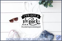 I&#039;ve Got A Six Pack #undermycookielayer - SVG, Clipart Product Image 1