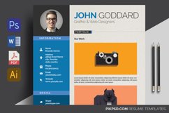Minimal Resume/ CV Set Product Image 5