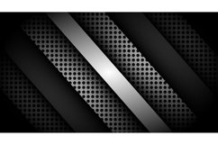 Vector background of lines with dark overlapping black Product Image 2
