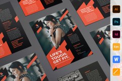 Gym Training Flyer Product Image 1