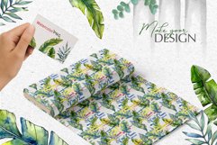 Tropical forest Watercolor png Product Image 4