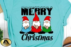 Christmas Gnome SVG Gnomes SVG Merry Christmas SVG Cut files Product Image 3