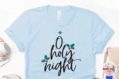 O Holy Night - Christmas SVG EPS DXF PNG Product Image 3