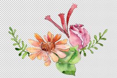 Flower Symphony watercolor png Product Image 5