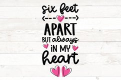 Six Feet Apart | 2022 Valentine&#039;s Day Quarantine Product Image 1