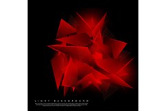 Background of a luminous triangle shape vector design Product Image 1