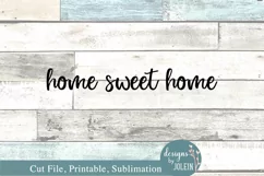 Home sweet home SVG, Sublimation, Printable, Jpeg, farmhouse Product Image 4