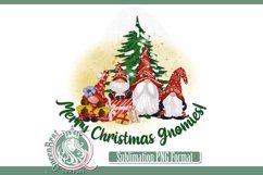 Merry Christmas Gnomies Sublimation Product Image 2