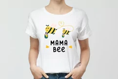 Bee SVG, Mama SVG, Mama Bee SVG, Bee PNG, Mama Sublimation Product Image 3