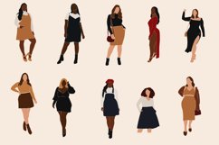 Curvy Woman SVG, abstract woman clipart,shiloutte of woman Product Image 2