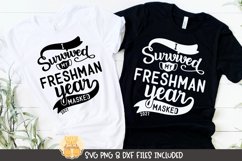 I Survived My Freshman Year Masked 2021 | Last Day of School Product Image 1