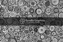 Doodle Cirlces - Handmade Ink Graphic Background Product Image 1