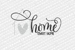 Home Sweet Home SVG | Farmhouse Sign | DXF and More Product Image 2