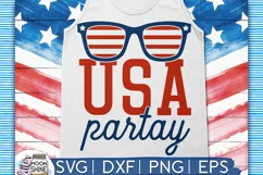 USA Partay SVG DXF PNG EPS Cutting Files Product Image 1