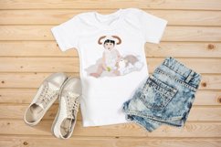 Dressed Up Kid Vector Illustration Product Image 6