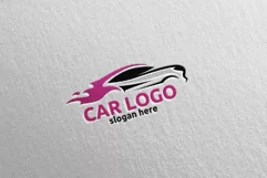 Auto Car Logo for Sport Cars, Rent, wash or Mechanic Product Image 4