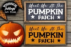 Meet Me At The Pumpkin Patch SVG Product Image 1