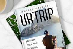 Echolette Breeze - Playful Condensed Display Font Product Image 9