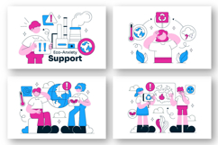 10 Eco Anxiety Support Illustration Product Image 3