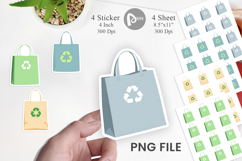 Eco Bag Sticker Product Image 1
