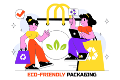 10 Eco Friendly Packaging Illustration Product Image 4