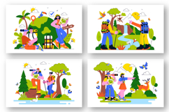 10 Eco Tourism Travel Destination Illustration Product Image 3