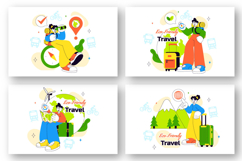 10 Eco Friendly Travel Lifestyle Illustration Product Image 3