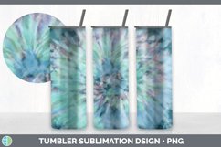 Blue Tie Dye Tumbler Sublimation Design Bundle Product Image 6