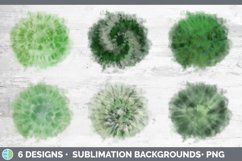 Green Tie Dye Background | Grunge Sublimation Designs Product Image 2