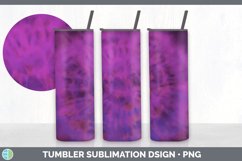 Purple Tie Dye Tumbler Sublimation Design Bundle Product Image 5
