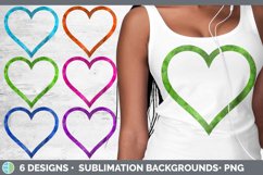 Bright Heart Frame Clipart Product Image 1