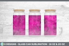 Bright Glass Can | Sublimation Beer Mason Jar Product Image 6