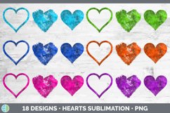 18 clipart hearts in brightly colored textures. Includes blue, green, pink, purple and orange. Hearts - Heart Frames - Grunge Heart Background