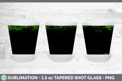 Bright Shot Glass Sublimation | Tapered Shot Glass 1.5oz Product Image 3