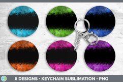 Bright Keychain Bundle | Keyring Sublimation Designs Product Image 2