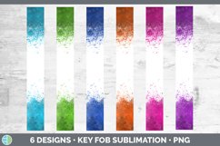 Bright Key Fob | Wristlet Sublimation Product Image 2