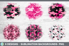 Pink Camo Background | Grunge Sublimation Backgrounds Product Image 2